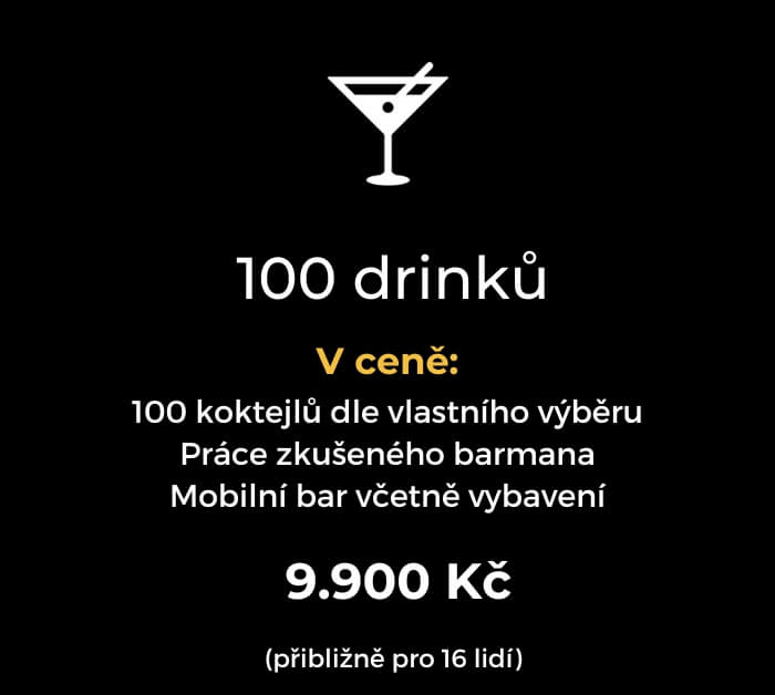 Balíček 100 drinků